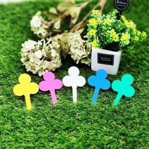 식물이름표 화단 텃밭 작물 라벨 가든픽 이름표시