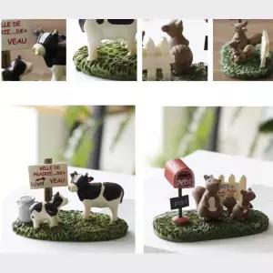 젖소목장 우체통 다람쥐 인테리어 세트 기분전환 장식품 감성카페 장식용 감성소품