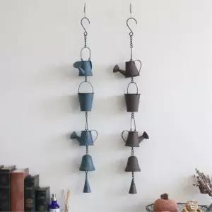 철제 조루 양동이 체인장식 벽걸이 레트로 카페인테리어 카페소품 엔틱가구 소품