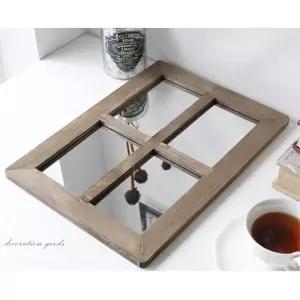 카페 인테리어 창문거울 액자거울 엔틱 엔틱장식 북유럽인테리어 엔틱가구 미술관소품