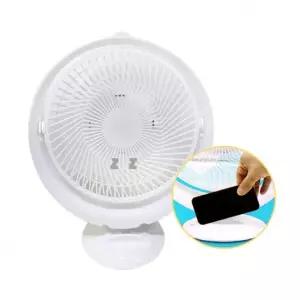 쿨링 탁상형 선풍기 USB충전식 핸드폰거치대