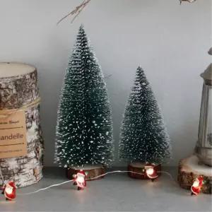 크리스마스 미니트리 이색 화이트트리 산타클로스 성탄절분위기 백화점트리 카페트리