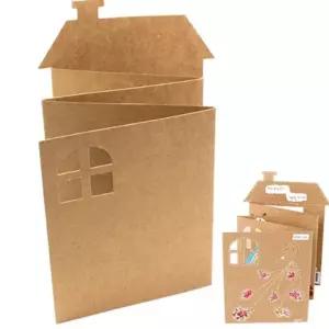 글로벌이지 집모양 북아트 책 만들기 재료 글로벌이지 종이세상 북아트 재료 어린이