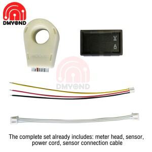 호환 홀전류계 전압계 50A 100A 배터리 모니터 측정기 포지티브 네거티브 양방향