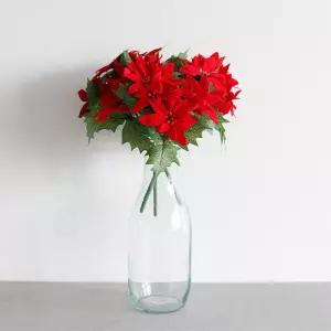 크리스마스 포인세티아 꽃장식 데코소품 성탄절데코 성탄절꾸미기 유치원 트리장식