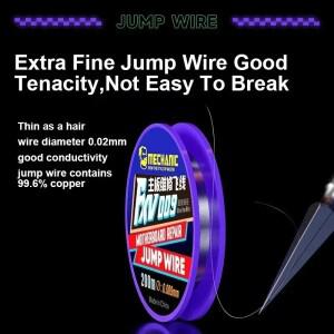 MECHANIC 마더 보드 수리 점퍼 와이어 FX-9 지문 용접 포인트 라인 200m 전화 칩