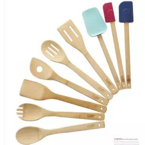 대나무 주걱 다용도 조리 도구 9p 세트 요리도구 주방도구세트 키친툴세트 조리도구