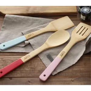 대나무 우드 신혼부부 선물 조리도구 3p 키친툴 요리도구 주방용품 주방도구 요리기구