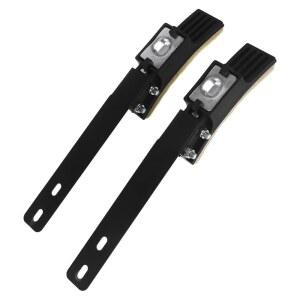 호모요 2Pcs 자전거 브레이크 패드 운동 스피닝 전문가용 교체 키트 사이클링 및 피트니스 애호가를 위한 사이클 9X1.2X1.2인치