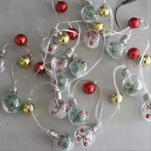 크리스마스 알전구 가랜드 웜색 트리전구 성탄절장식 성탄절데코 인테리어 교회조명