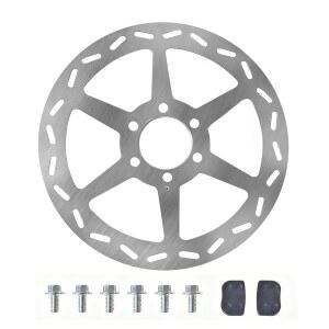 Baja Doodle Bug DB30 CT100U CC100X 97cc 98cc 100cc 엔진 Motobox MBX10 MBX11 메가 모토 80cc 105cc RT100 미니 자전거 파워스포츠 부품 교체용 JOIQEXJ 180mm 디스크 브레이크 로터