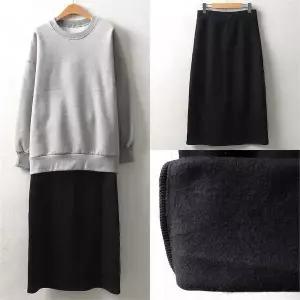 위쉬몰 WW 데일리특기모스커트(7368H009) 빅사이즈 (6071249A)