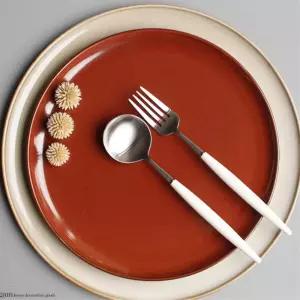 파스텔 심플 인테리어 잡지 양식기 양식스푼 포크나이프 부부커트러리 커틀러리세트