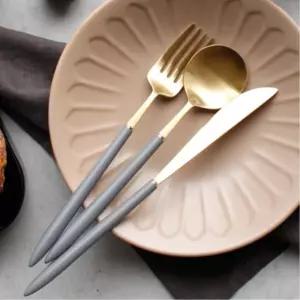 집들이용 플레이팅 골드커트러리 커트러리세트 양식스푼 고급커트러리 파스타포크