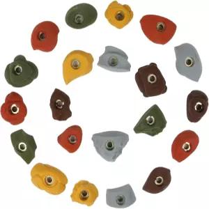 아토믹 클라이밍 21 소형 클래식 풋홀드 볼트온 다양한 어스 톤으로 만나보세요