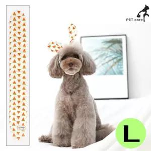 레드 애견 머플러 L 수박 트로피칼