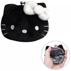 산리오 헬로키티 가마구치 파우치(동전지갑)_블랙(056928)