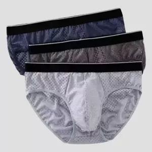 [미루앤리브] 삼각 원단 시원한 힙브리프 런닝 밴드형 쿨팬티