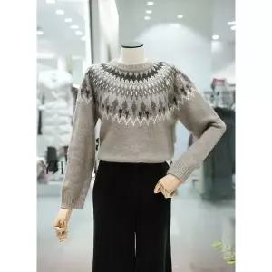 [BCBG] 노르딕 클로크 라쿤 풀오버 (A5WBK431) (P003754936)