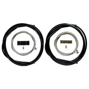 JAGWIRE Mountain SHOP 키트 - 완전한 브레이크 & 시프터 케이블 및 하우징 블랙 SRAM / 시마노