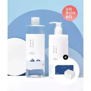 라운드랩 ROUNDLAB 1025 독도 토너 500ml 로션 400ml 늘어나는 스킨패드 DT500XDL400 413022