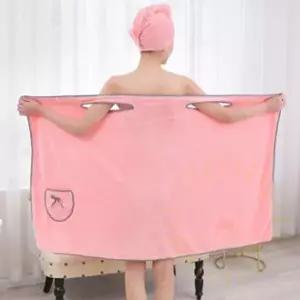 [셀러허브 생활리빙]샤워 랩 여성골프샤워가운 여성샤워가운