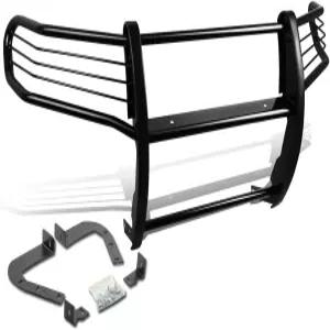 DNA 모터링 그릴-G-048-BK 블랙 프론트 범퍼 브러시 그릴 가드 11-16 그랜드 체로키 호환