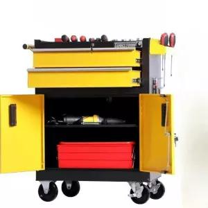 다용도 청소 수리 도구 보관함 트롤리 카트 서랍형 캐비닛 작업 상자