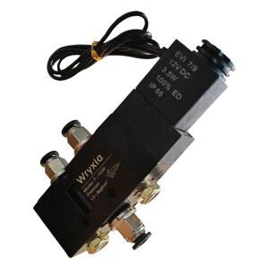 Wryxia 에어 밸브 푸시-풀 4방향 2단계 수동 덤프트럭 테일게이트 BAV010(전자 스위치)