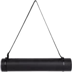 24-40인치 스트랩이 있는 TRANSON 내구성 포스터 보관 튜브 청사진 아트워크 지도 색상 블랙