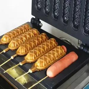 구운 소시지 그릴 전기 야시장 핫도그 업소용 편의점