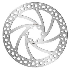 버클로스 140mm 160mm 180mm 203mm MTB 디스크 브레이크 로터(볼트 6개 포함), 자전거 스테인리스 스틸 로터 M5 나사, 반대쪽 홀 거리 44mm, 산악 도로 BMX 장착