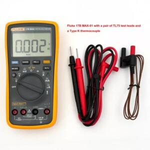 호환 Fluke 15B/17B MAX 디지털 멀티미터 청각/시각 경보 CATIII 600V AC/DC