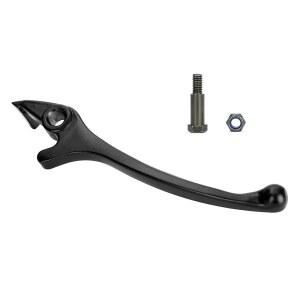 RUTU 오른쪽 디스크 더트 바이크 브레이크 레버 - 범용 모터사이클 핸들 Taotao Peace SunL JCL Atm50 피트 50cc 70cc 90cc 110cc 125cc와 호환됩니다