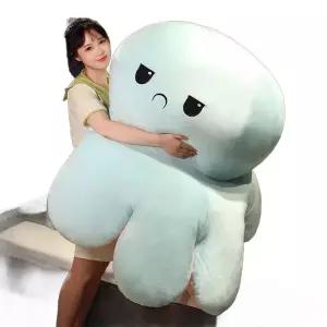 양면 생일선물 리버시블 문어 어린이 특대형 인형 애착인형 봉제 베개 변신