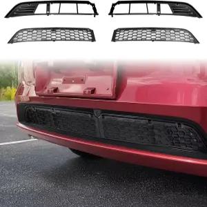 테슬라 모델 Y 주니퍼 2025 2026과 호환되는 AggAuto 그릴 메시 인서트 전면 공기 흡입구 통풍구 커버 교체
