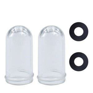 HNF SPX0710MA 풀 시이트 글래스 교체용 헤이워드 멀티포트 접지 필터 밸브 SP0711, SP0710X, SP0714T, SP0712 SP0710 모델, 누수 방지 개스킷이 장착된 (2개 세트)