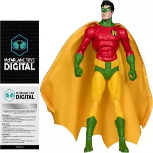 맥팔레인 토이즈 - DC 다이렉트 로빈 오브 어스-2 (무한 지구의 위기) 7인치 액션 피규어 디지털 수집품