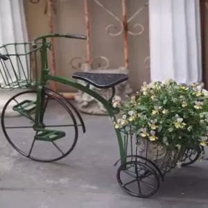빈티지 자전거 너비 옥상 풍차 꾸미기 정원 인테리어
