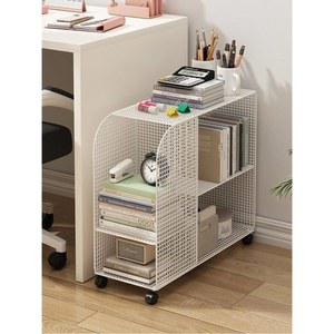 책상밑 이동식 책수납 선반 트레이형 틈새 정리 진열대 사무실 서재 공간활용 수납정리