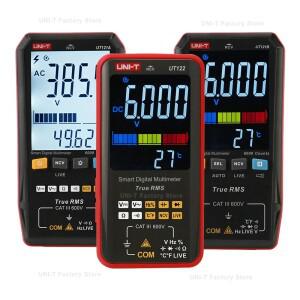 호환 스마트 디지털 멀티미터 UNI-T UT121A UT122 전기 테스터 전압계 Hz NCV LIVE 전문 전기기사 멀티미터