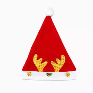 크리스마스 파티 역할놀이 산타모자(노랑뿔)