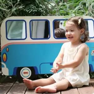 ( )유아 아기 어린이 안전 칠판 니노 거울 보드 런던버스