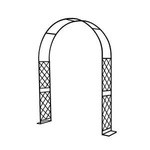 장미 지지대 테라스 장식 가든 아치 출입문 철제 화단