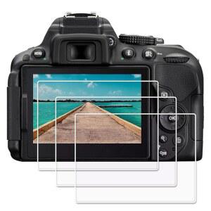 니콘 D5300 D5500 D5600 디지털 카메라에 호환되는 PCTC 강화 유리 스크린 프로텍터(3팩)