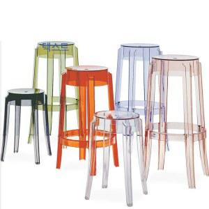 투명 바스툴 바체어 가죽 모던 거실 주방 프런트 없는 스탠딩 등받이없는 내츄럴