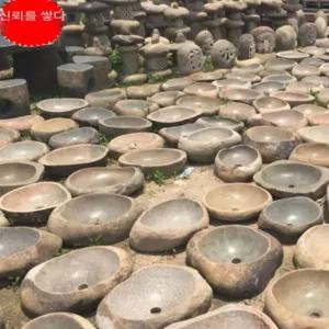 돌세면대 간이 야외 탑볼 싱글볼