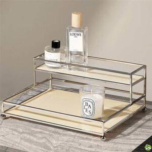 진열대 향수 수납 향수보관함 계단형 화장대 과 2size 와이드 회전 인테리어