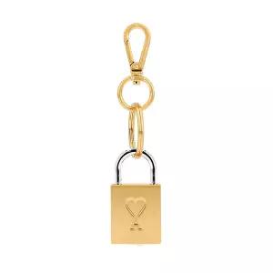 남녀공용 Ami de Coeur 패들락 하트 로고 키링 키홀더(UKR912 369 909)