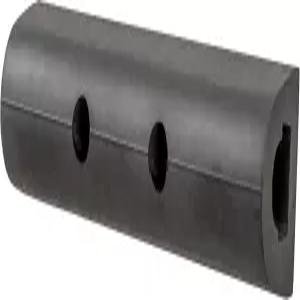 LUVERNE 2090615 10인치 범용 고무 범퍼 가드 프로텍터 스트립 로딩 도크 리어 펜더 패드 범프 스톱